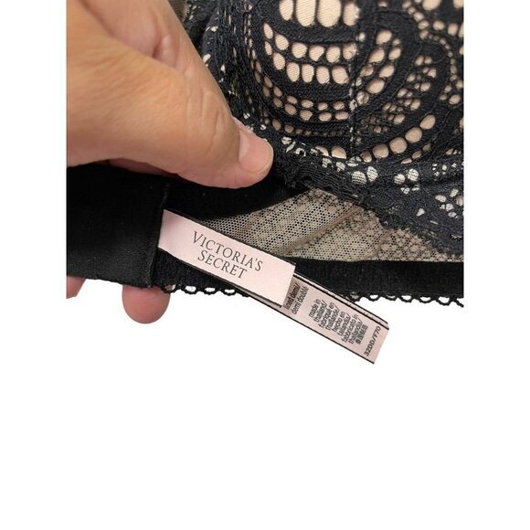 Victoria’s Secret Lined Demi Dream Angels Lace Bra Size 32DD - Picture 4 of 5